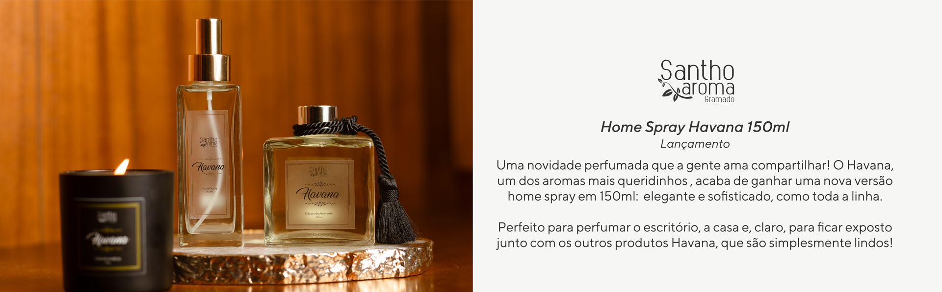 Havana Home Spray 150ml Vidro