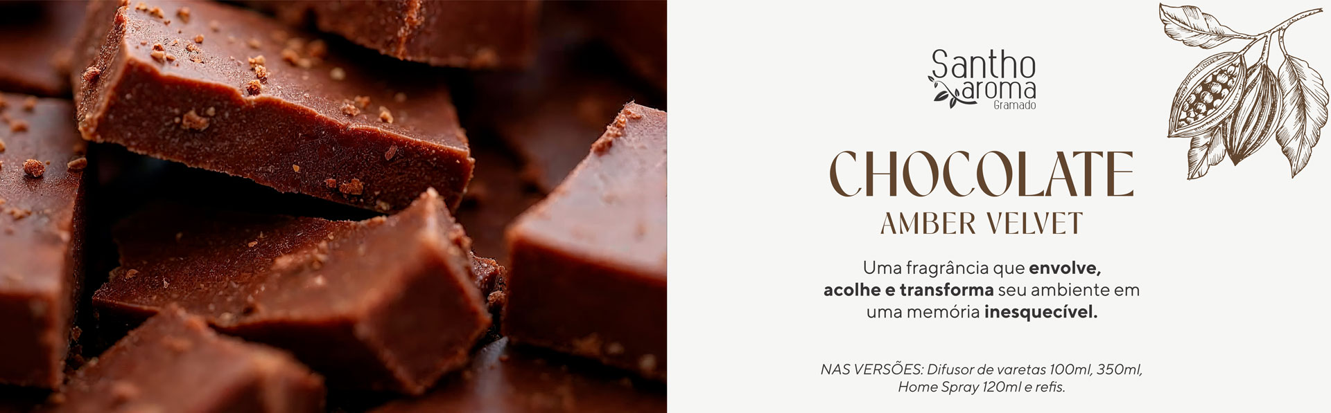 Chocolate Amber Velvet Santho Aroma