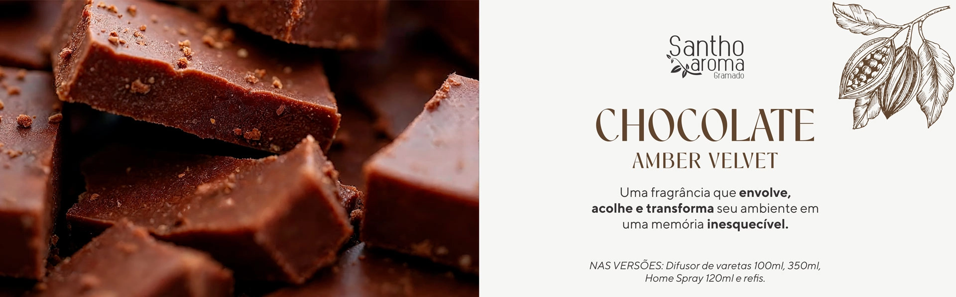 Chocolate Amber Velvet Santho Aroma