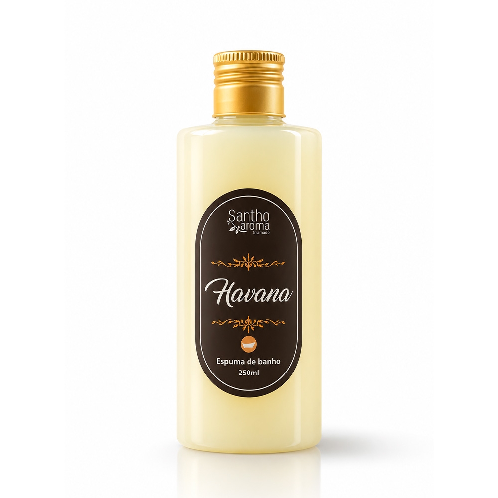 Espuma de Banho Perolada Havana 250ml