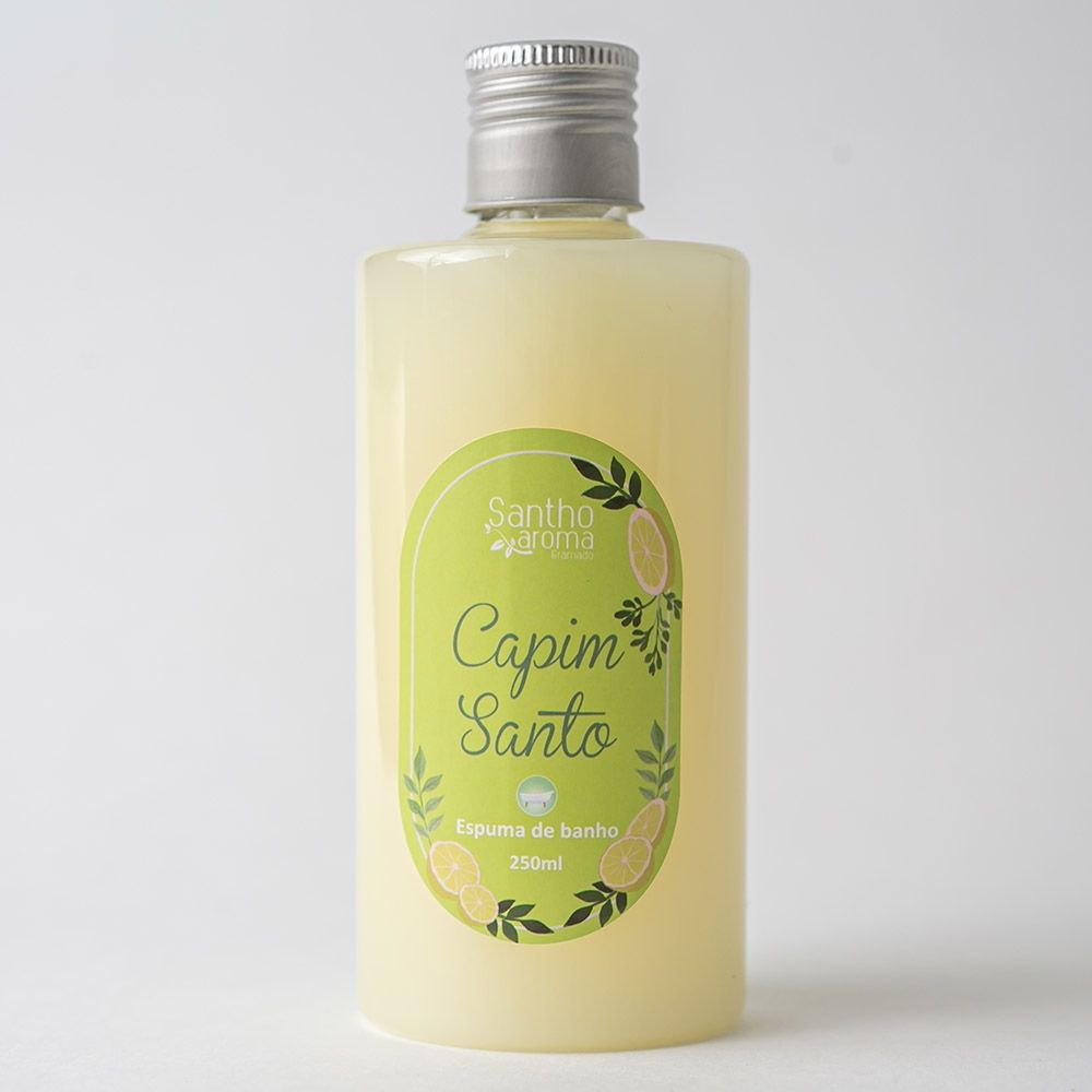 Espuma de Banho Perolada Capim Santo 250ml