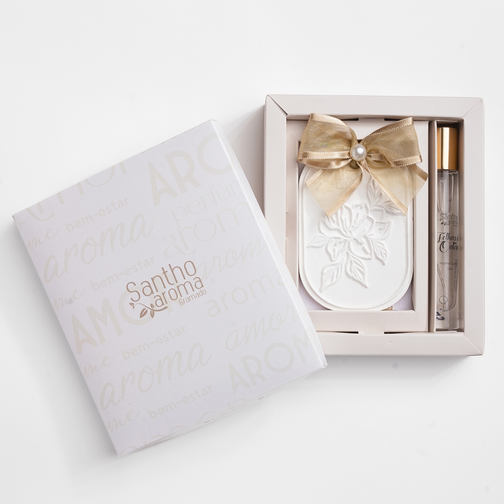 Gesso Perfumado Folhas de outono