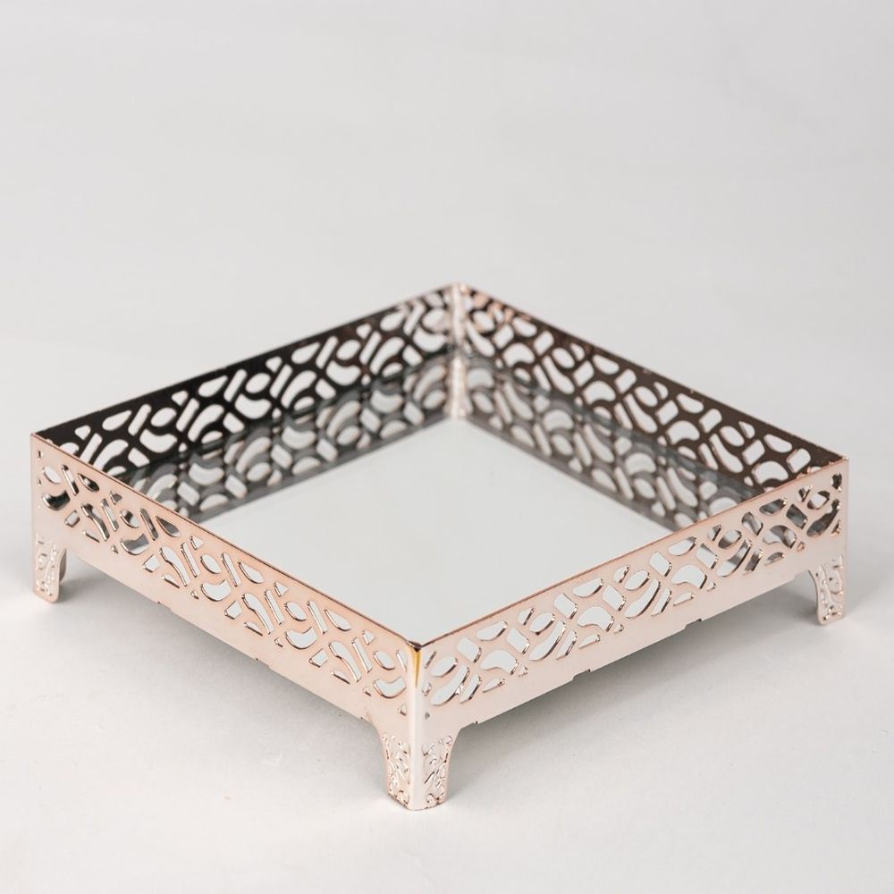 Bandeja em metal Tramas | REF. B10TRA