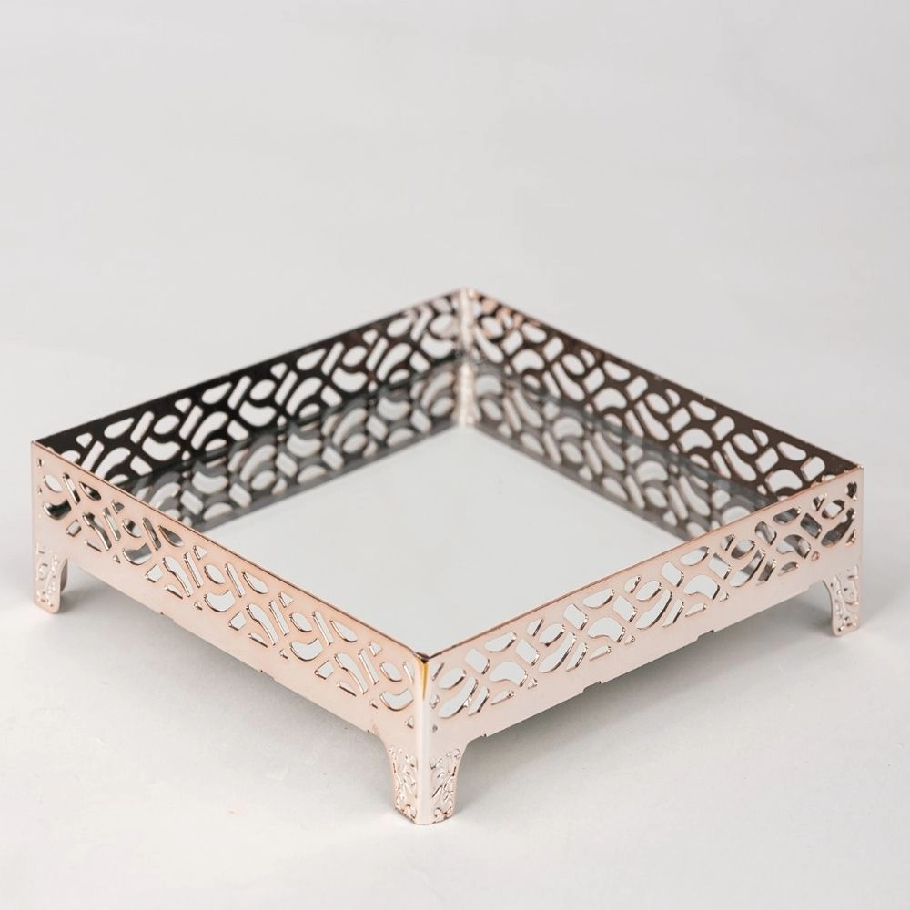 Bandeja em metal Tramas | REF. B10TRA
