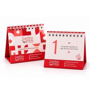 Calendário Permanente Santho Aroma