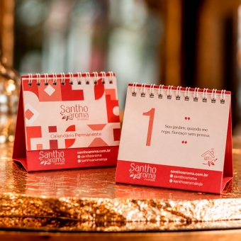 Calendário Permanente Santho Aroma