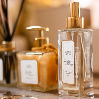 Perfume de Ambiente Home Spray Jardins da França Vidro 150ml