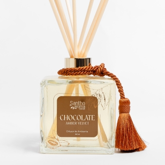 Difusor de Aromas com Varetas Chocolate Amber Velvet 350ml