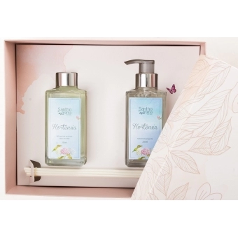 Kit Especial Hortênsia Sabonete Líquido + Difusor de varetas