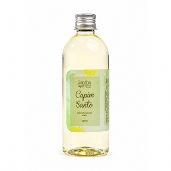 Refil Sabonete Líquido Transparente Capim Santo 500ml