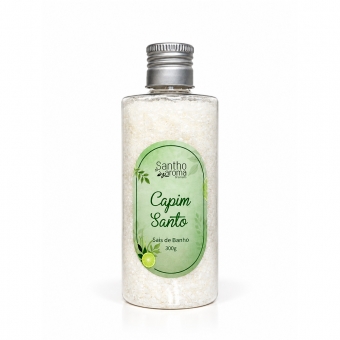 Sais de Banho Efervescentes Capim Santo 300g