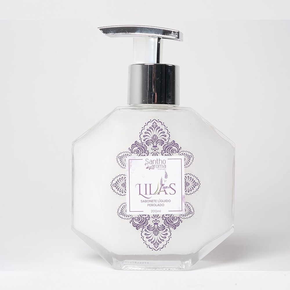Sabonete Líquido Perolado Lilás 200ml