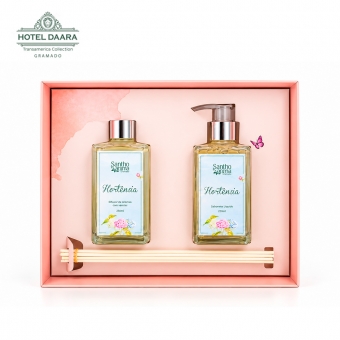 Kit Especial Hortênsia Difusor de Varetas + Sabonete Líquido