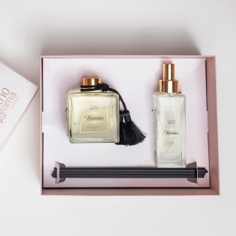 Kit Especial Havana Difusor de Varetas Vidro 350ml + Home Spray Vidro 150ml