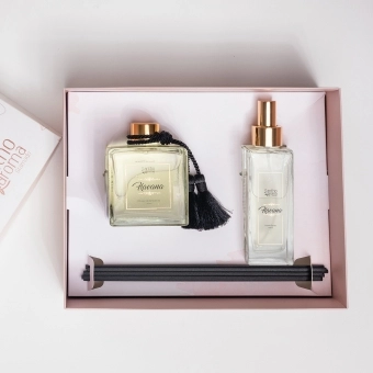 Kit Especial Havana Difusor de Varetas Vidro 350ml + Home Spray Vidro 150ml