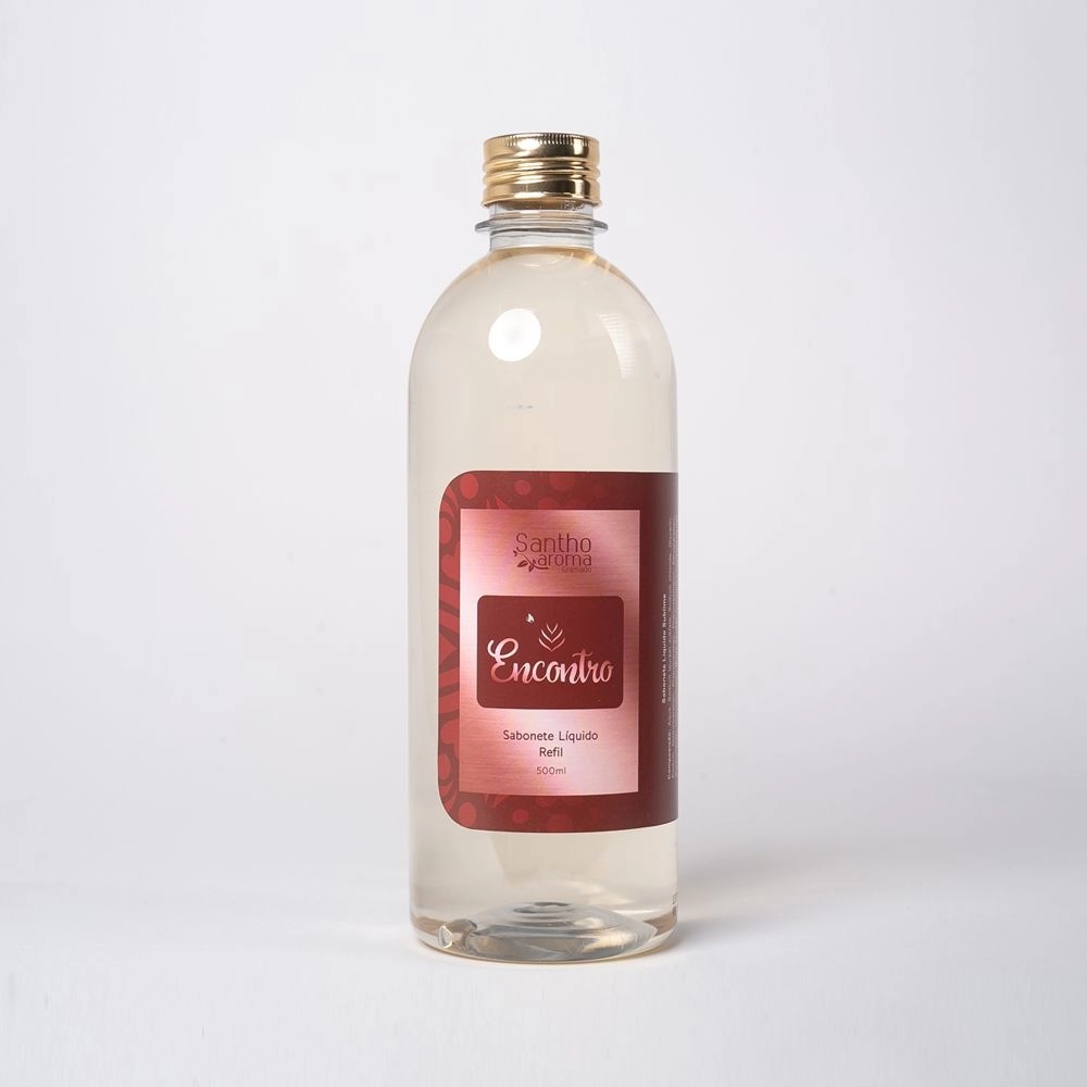 Refil Sabonete Líquido Transparente Encontro 500ml