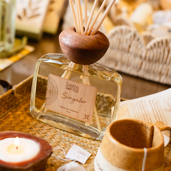 Kit Especial Ritual Singular Difusor de Varetas + Xícara + 2 Blends (chá)