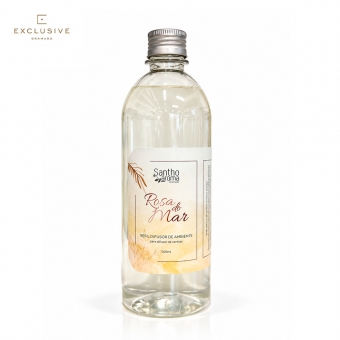 Refil para Difusor de Aromas de Varetas Rosa do Mar 500 ml