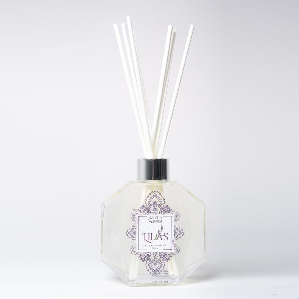 Difusor de Aromas com Varetas Lilás 200ml