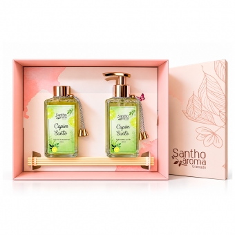 Kit Especial Capim Santo Difusor de Varetas + Sabonete Líquido