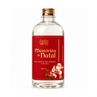 Refil Perfume de Ambiente Memórias de Natal Home Spray 1000 ml