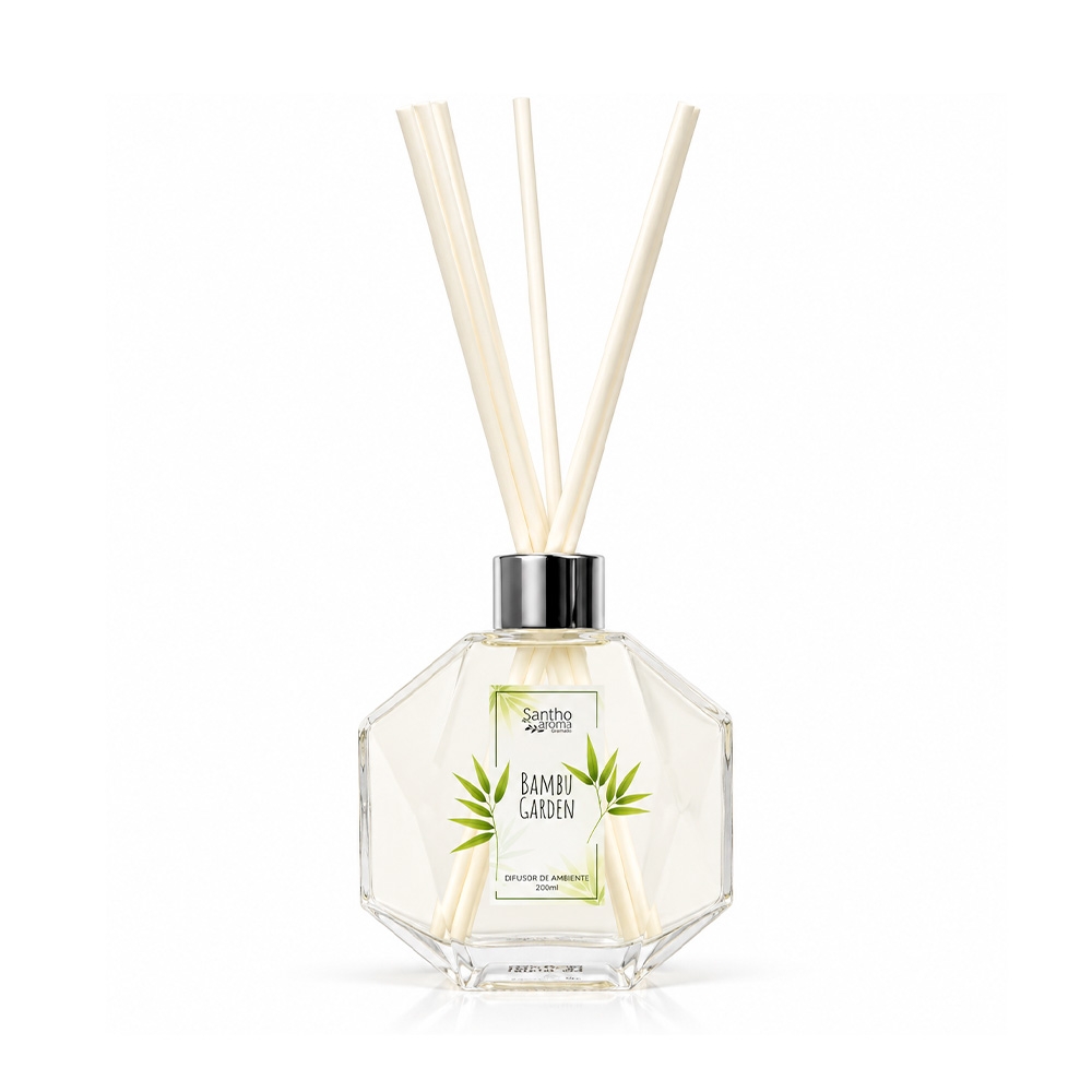 Difusor de Aromas com Varetas Bambu Garden 200 ml