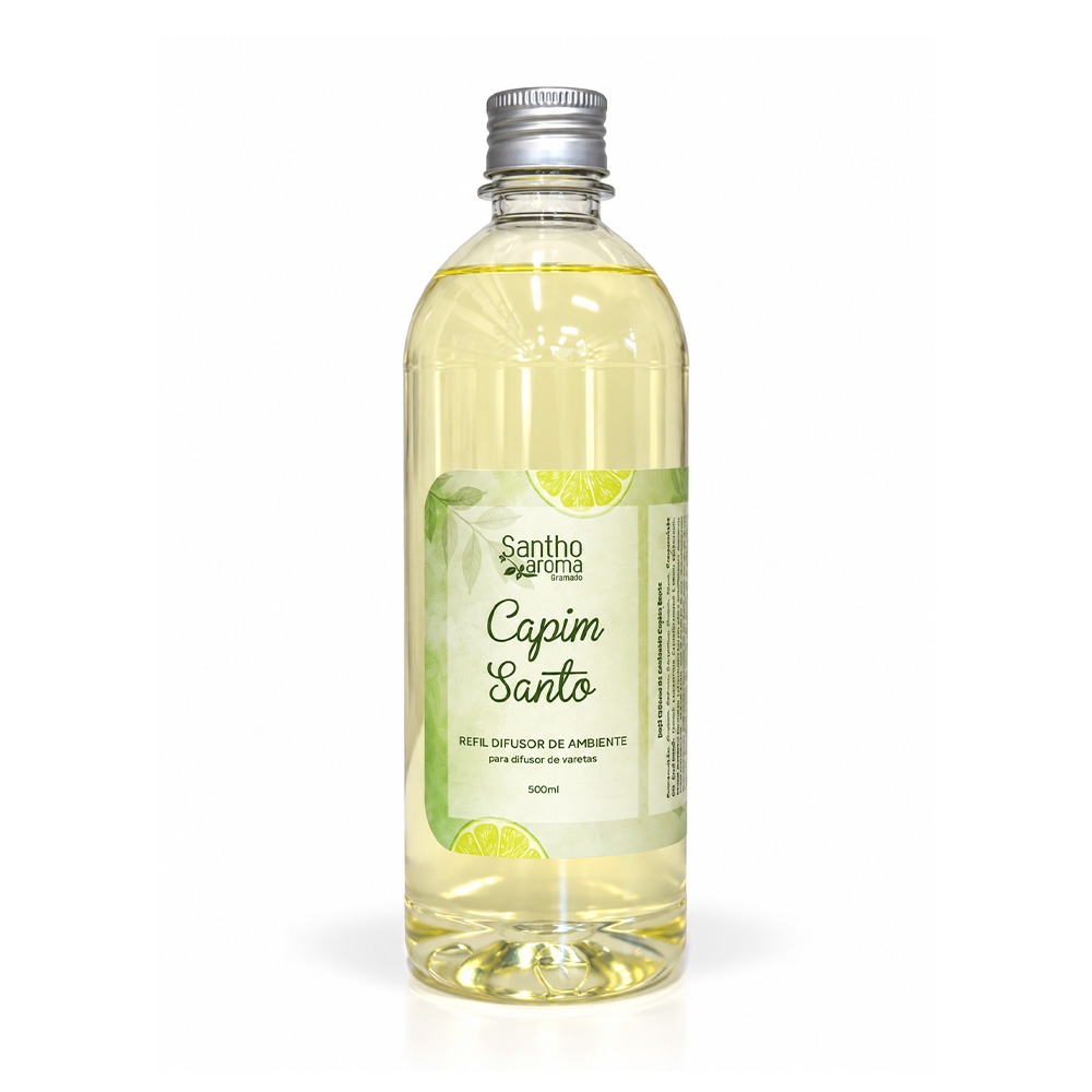 Refil para Difusor de Aromas de Varetas Capim Santo 500 ml