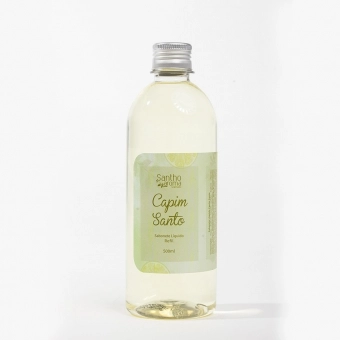 Refil Sabonete Líquido Transparente Capim Santo 500ml