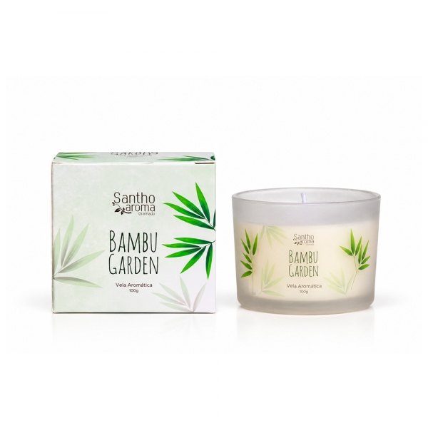 Vela Aromática Bambu Garden