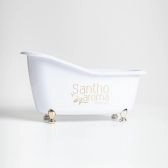 Banheira decorativa Santho Aroma Branca