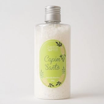 Sais de Banho Efervescentes Capim Santo 300g