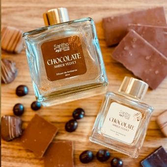 Difusor de Aromas com Varetas Chocolate Amber Velvet 350ml