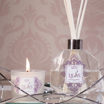 Vela Aromática Lilás 100g