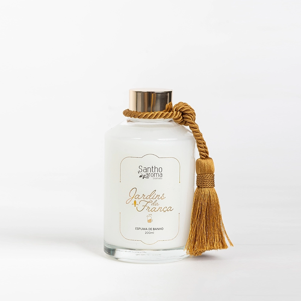 Espuma de Banho Perolada Jardins da França 200ml