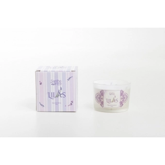 Vela Aromática Lilás 100g