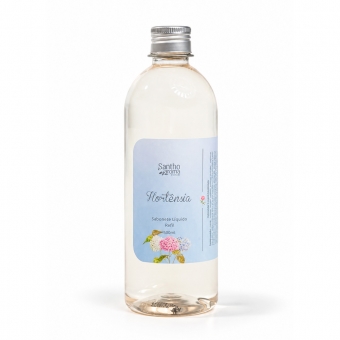 Refil Sabonete Líquido Transparente Hortênsia 500ml