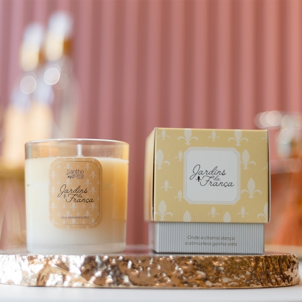 Vela Aromática Jardins da França 170g