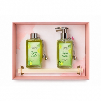 Kit Especial Capim Santo Difusor de Varetas 250 ml + Sabonete Líquido 250 ml