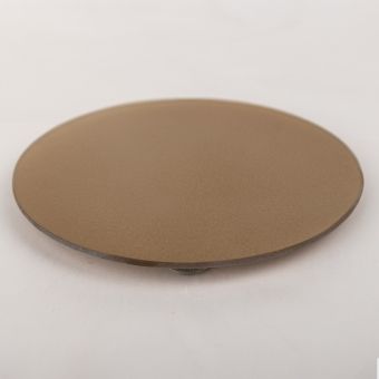 Base em vidro Oval | REF. BAVC