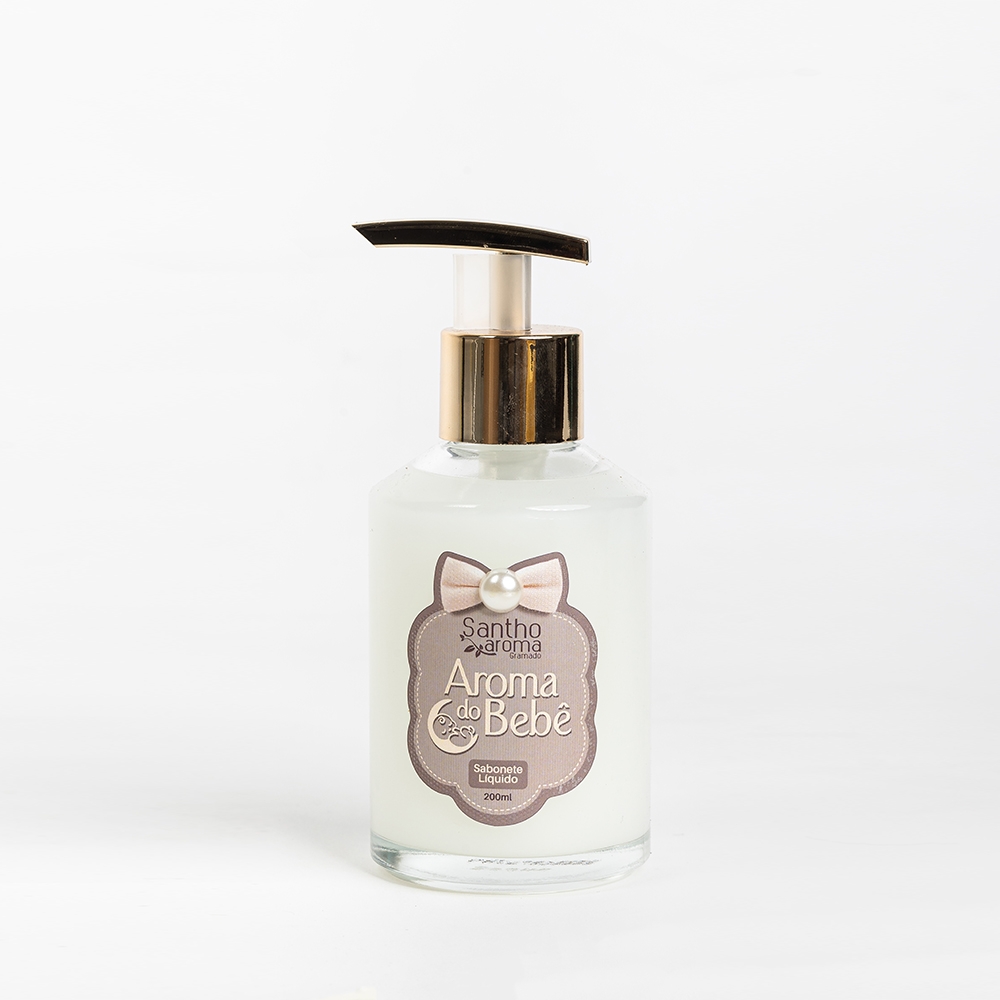 Sabonete Líquido Perolado Aroma do Bebê 200ml