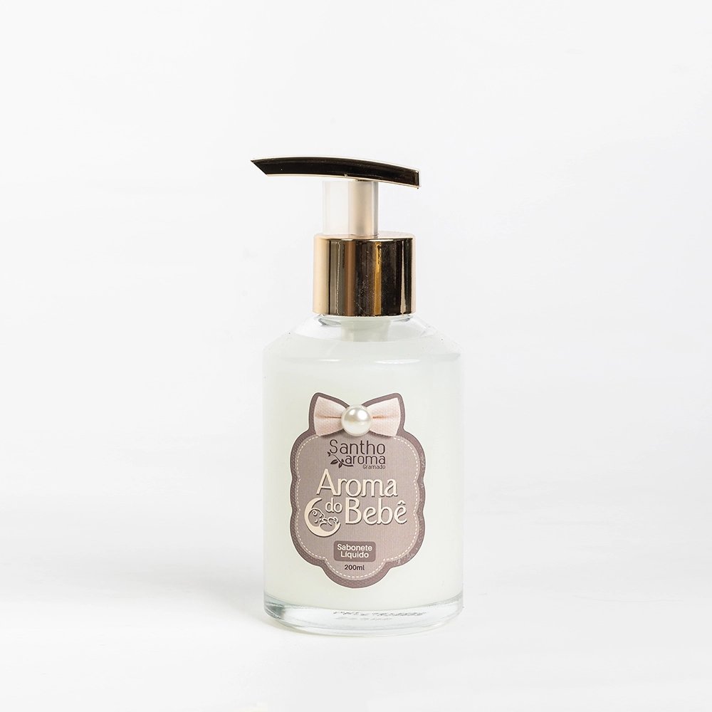 Sabonete Líquido Perolado Aroma do Bebê 200ml