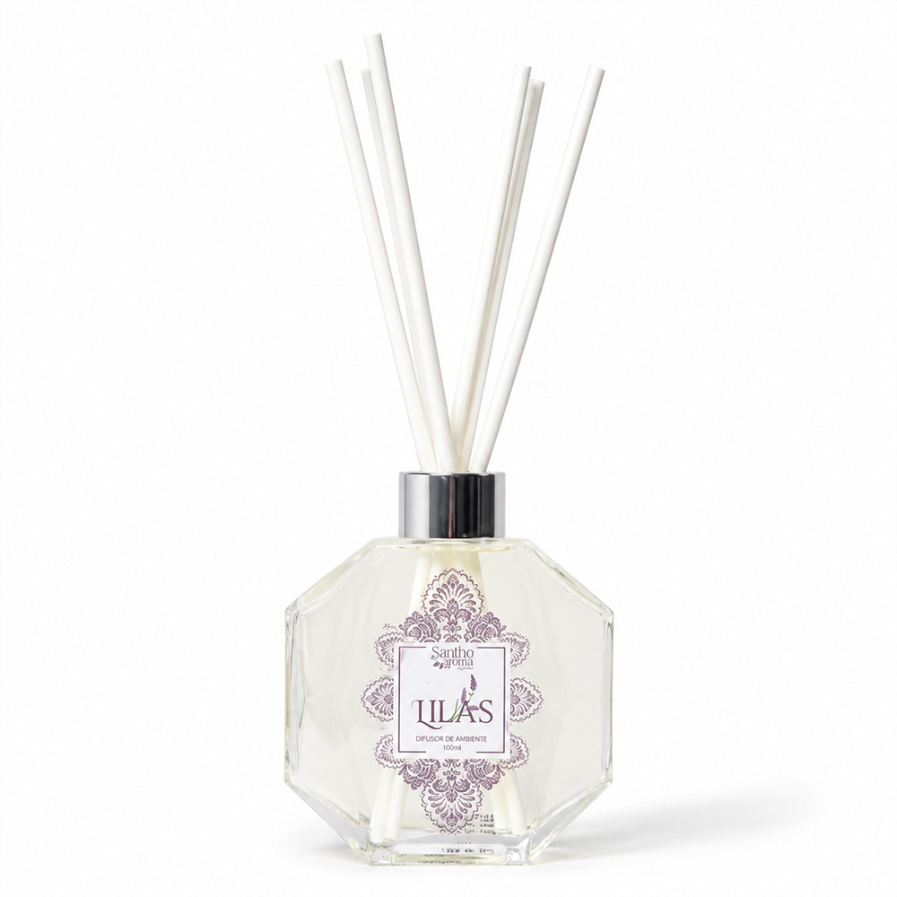 Difusor de Aromas com Varetas Lilás 200ml