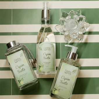 Perfume de Ambiente Home Spray Capim Santo 300ml
