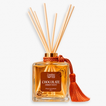 Difusor de Aromas com Varetas Chocolate Amber Velvet 350ml