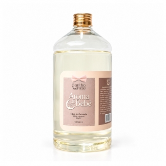 Refil Água Perfumada para Roupas Aroma do Bebê 1000ml