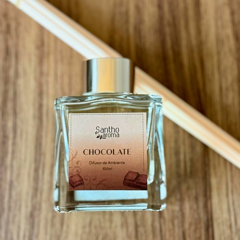 Difusor de aroma com varetas Chocolate 100ml