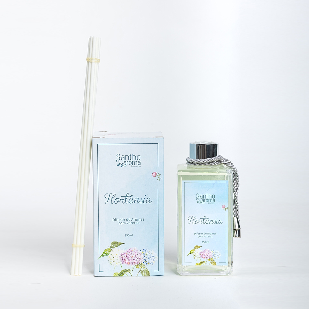 Difusor de Aromas com Varetas Hortênsia 250ml