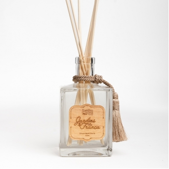 Difusor de Aromas com Varetas Jardins da França 500ml Vidro Bic