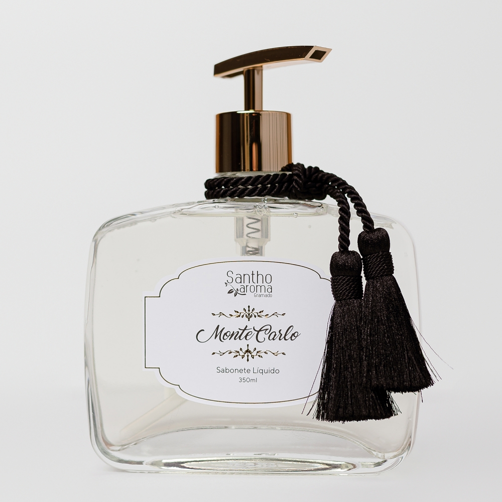 Sabonete Líquido Transparente Monte Carlo 350ml