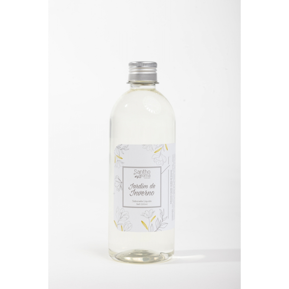 Refil Sabonete Líquido Transparente Jardim de Inverno 500ml